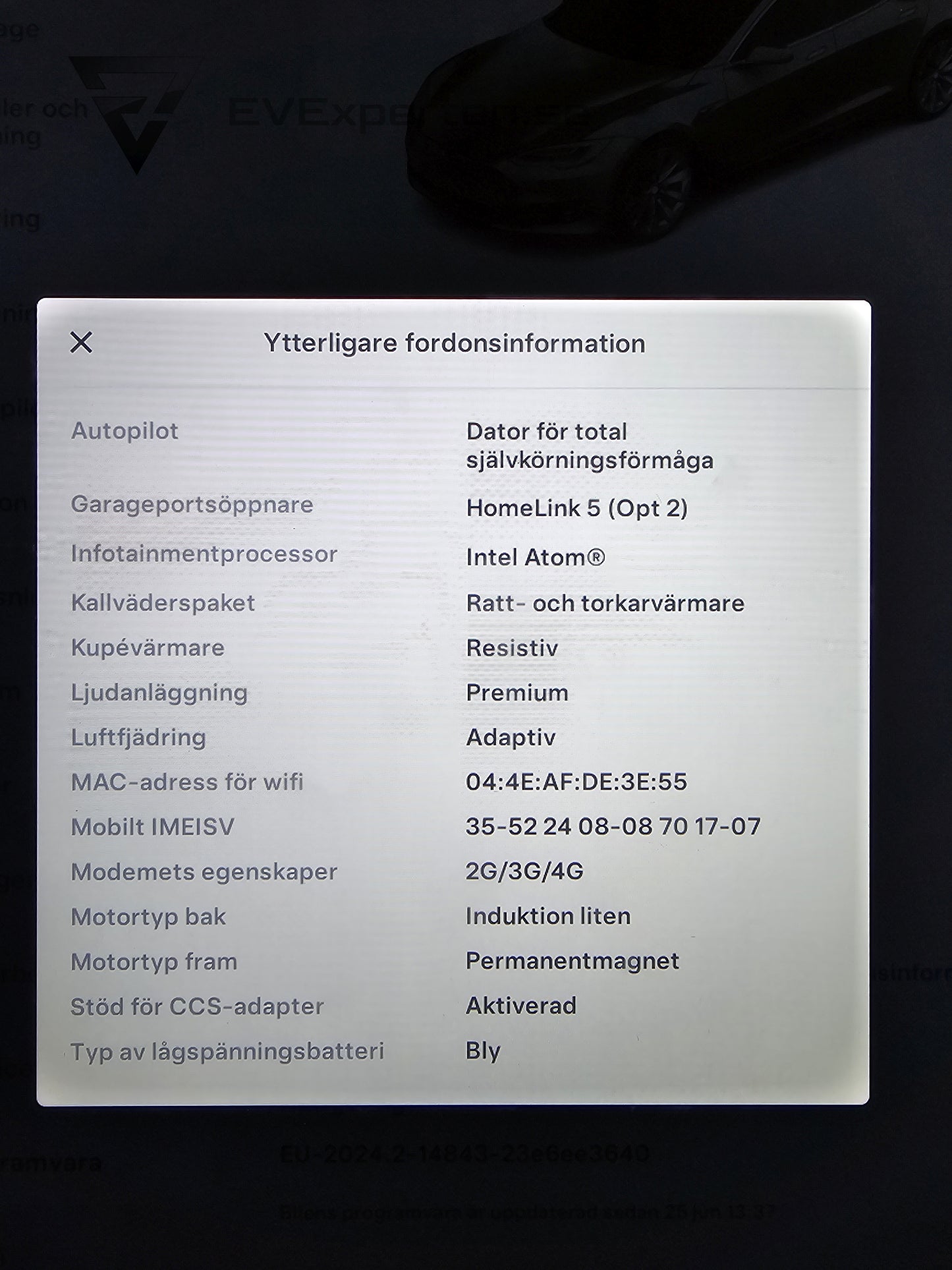 Reservationsavgift - Tesla Model S Long Range AWD Raven - 2020