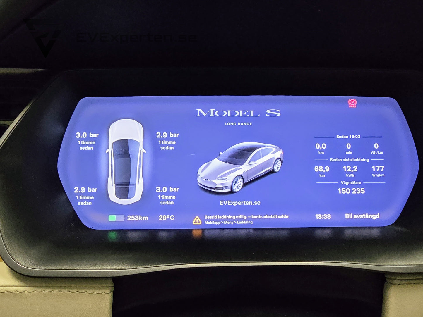 Reservationsavgift - Tesla Model S Long Range AWD Raven - 2020