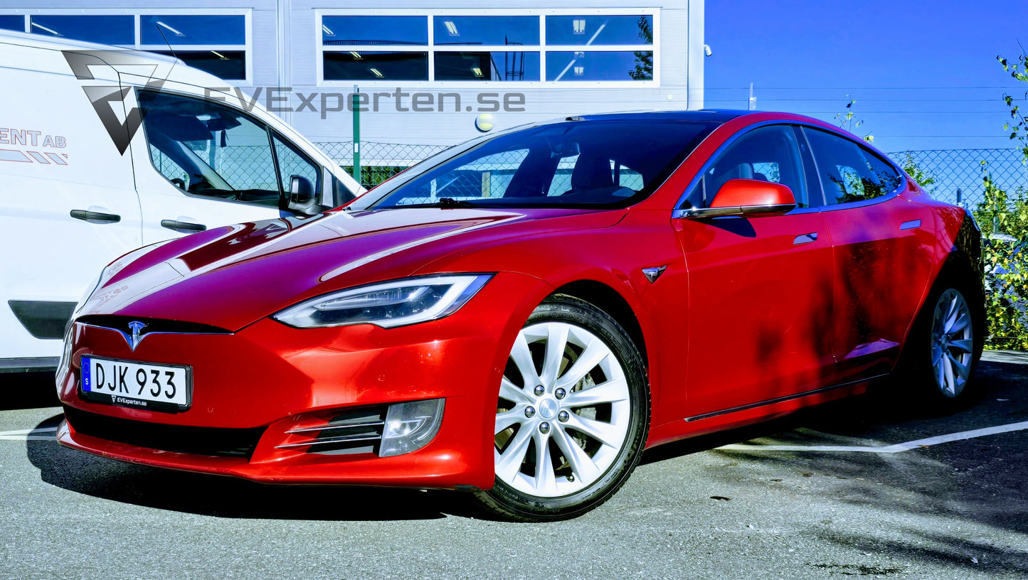 Deposition - Tesla Model S 90D - Facelift, Öppningsbart Panorama & CCS - 2017