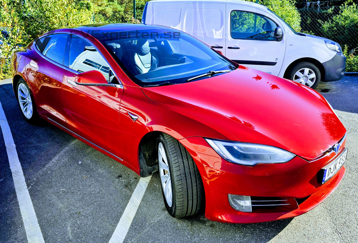 Deposition - Tesla Model S 90D - Facelift, Öppningsbart Panorama & CCS - 2017