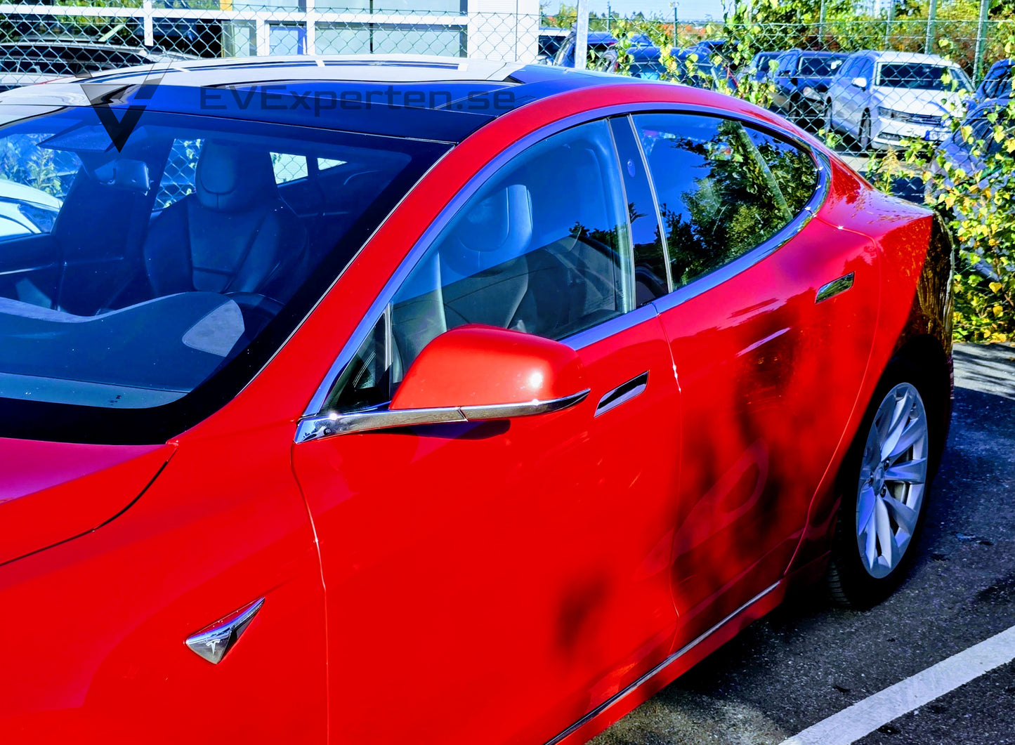 Deposition - Tesla Model S 90D - Facelift, Öppningsbart Panorama & CCS - 2017