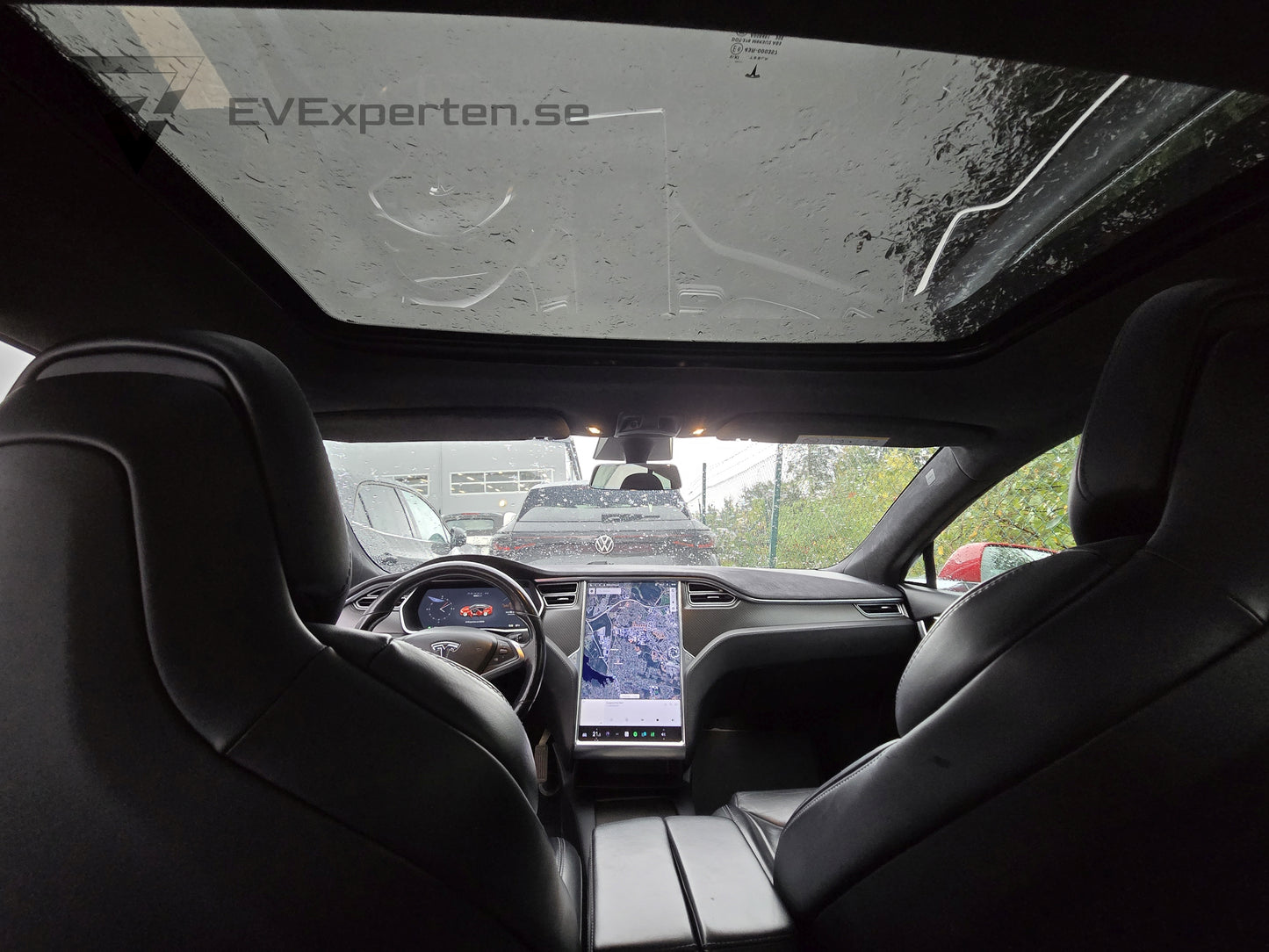 Deposition - Tesla Model S 90D - Facelift, Öppningsbart Panorama & CCS - 2017