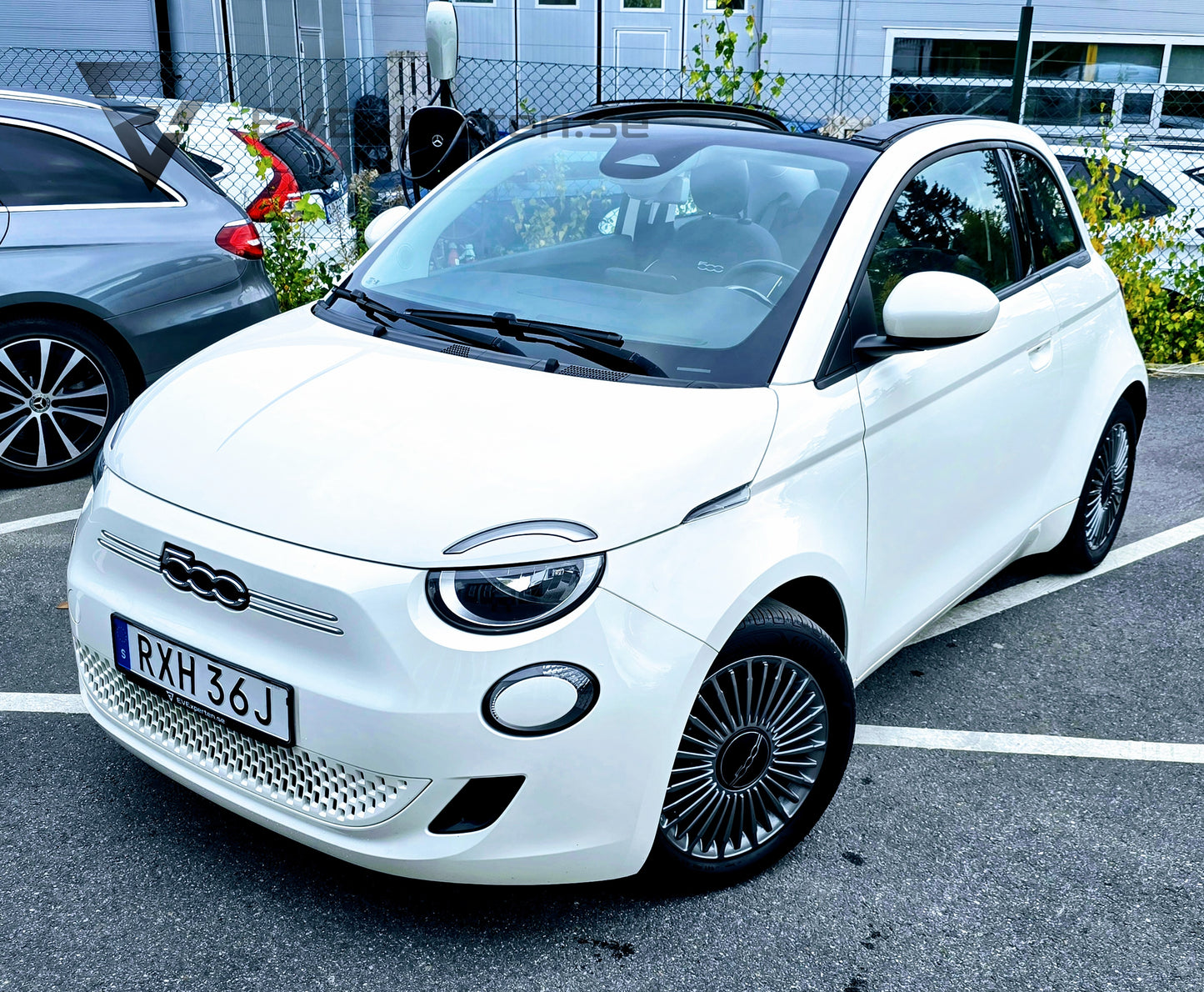 Reservationsavgift - Fiat 500 Ce Cabriolet 42 kWh - Passion, Fullservad - 2021