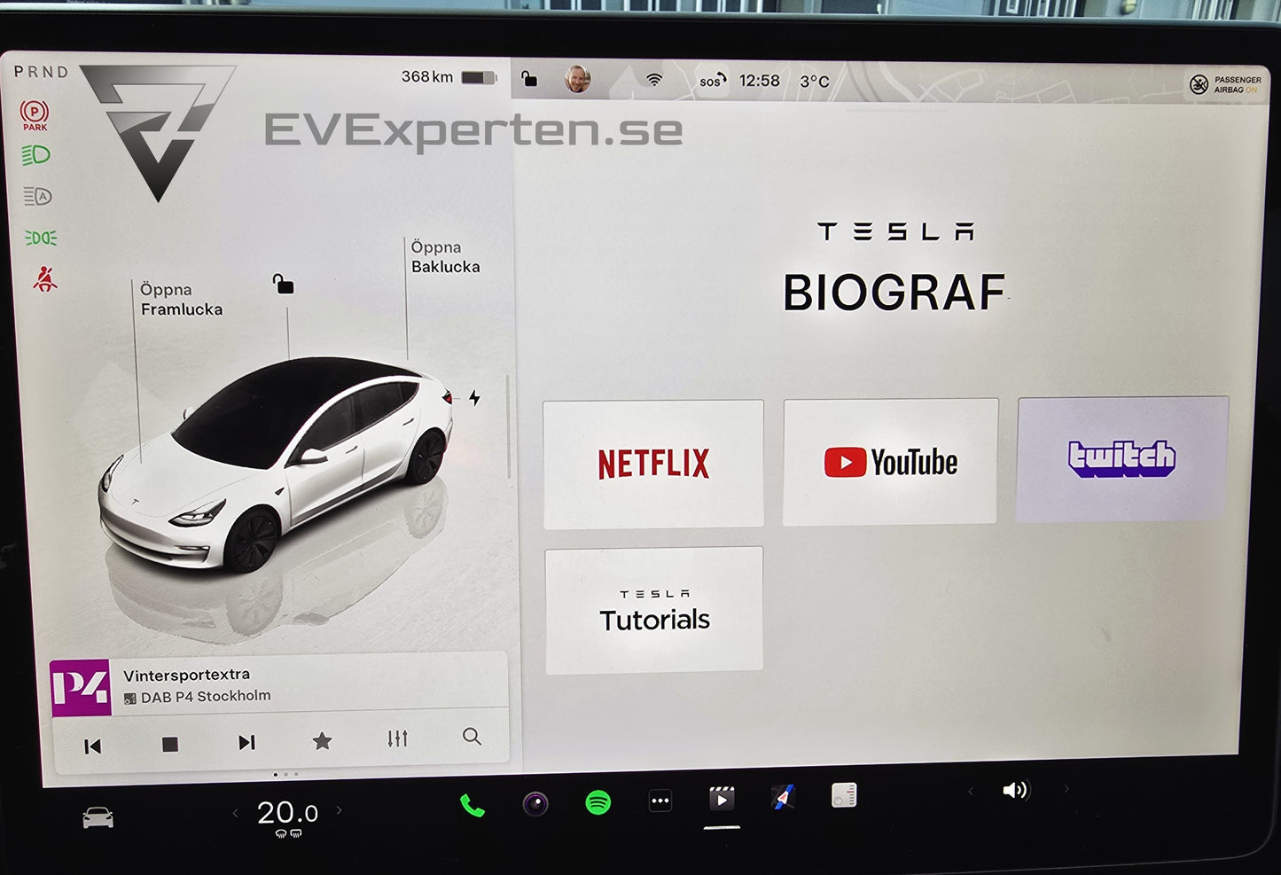 Deposition - Tesla Model 3 Long Range AWD - Full Refresh och Ryzen - 2023