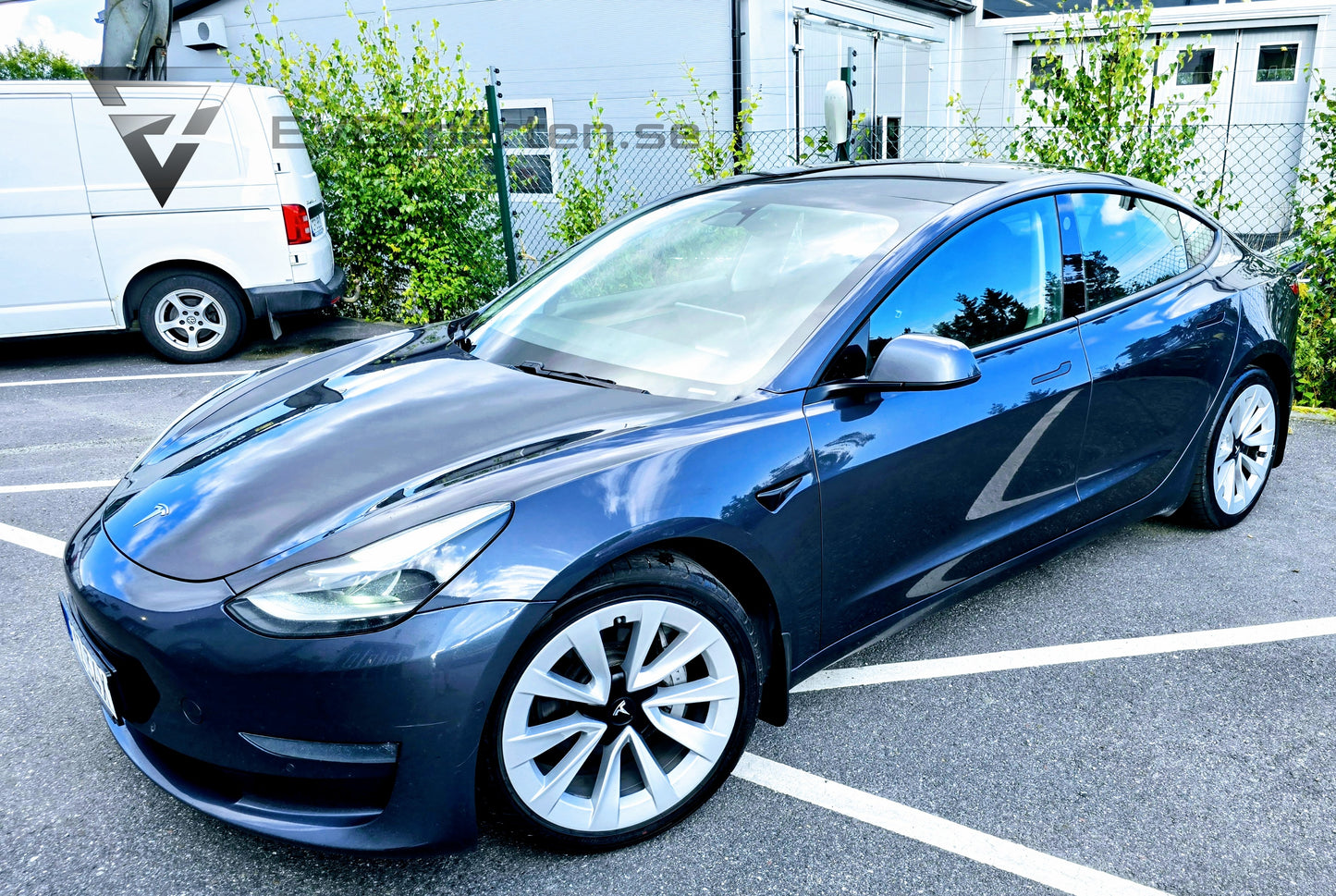 Deposition - Tesla Model 3 Long Range AWD - Full Refresh, 19", Acc-Boost & Dragkrok - 2021