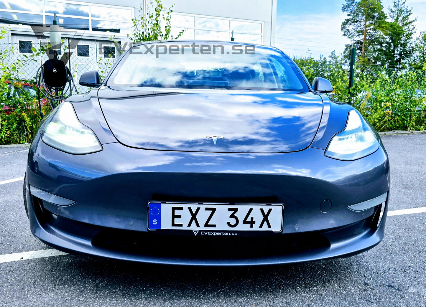 Deposition - Tesla Model 3 Long Range AWD - Full Refresh, 19", Acc-Boost & Dragkrok - 2021