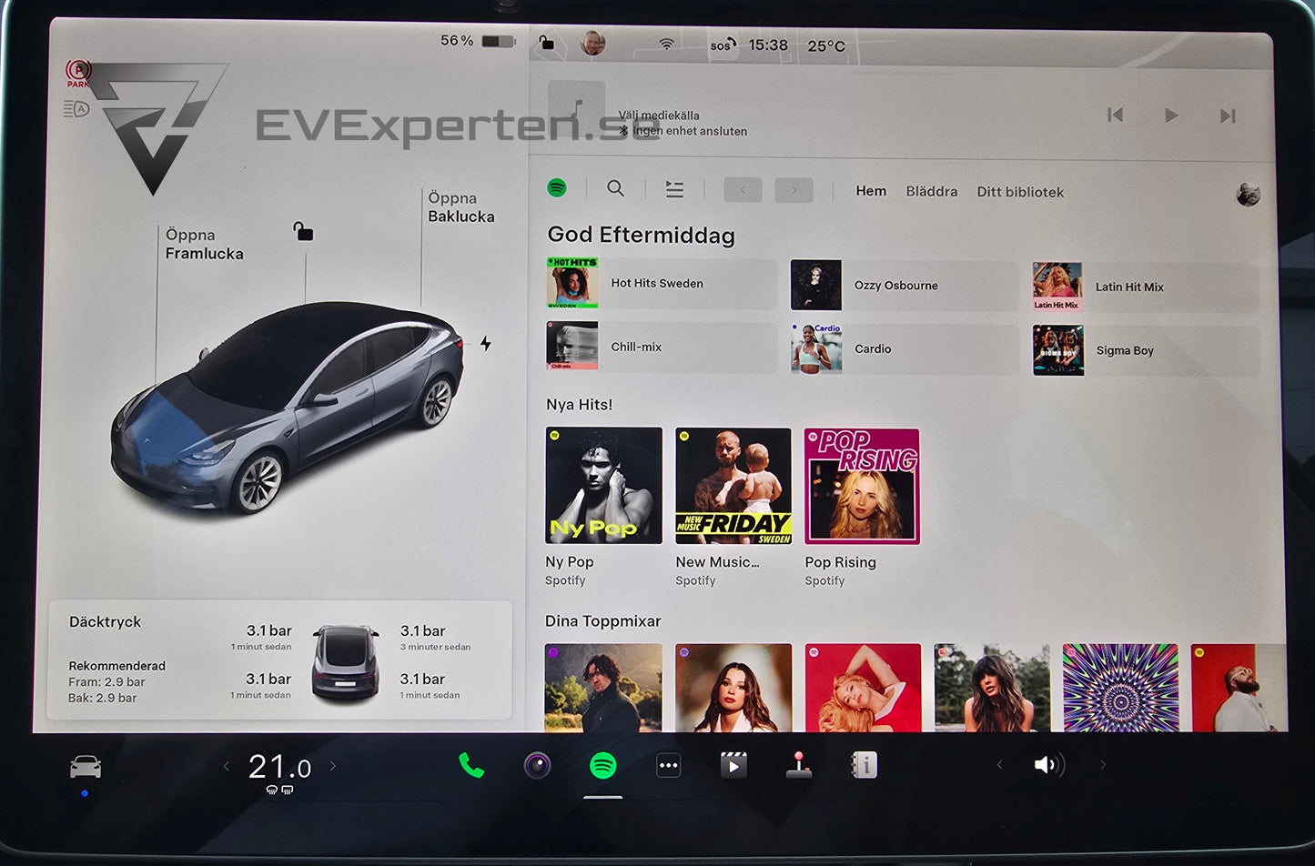 Deposition - Tesla Model 3 Long Range AWD - Full Refresh, 19", Acc-Boost & Dragkrok - 2021