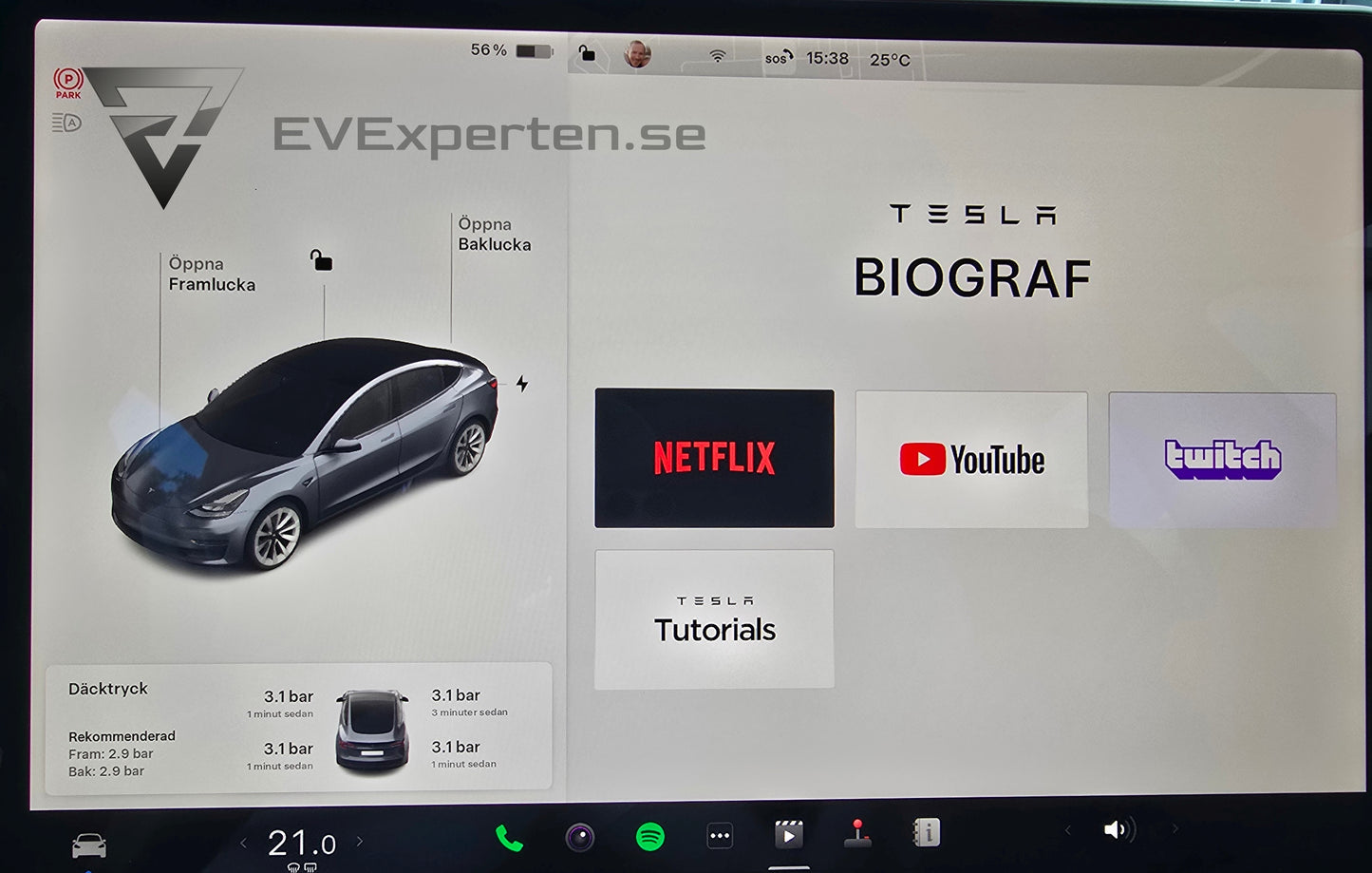 Deposition - Tesla Model 3 Long Range AWD - Full Refresh, 19", Acc-Boost & Dragkrok - 2021