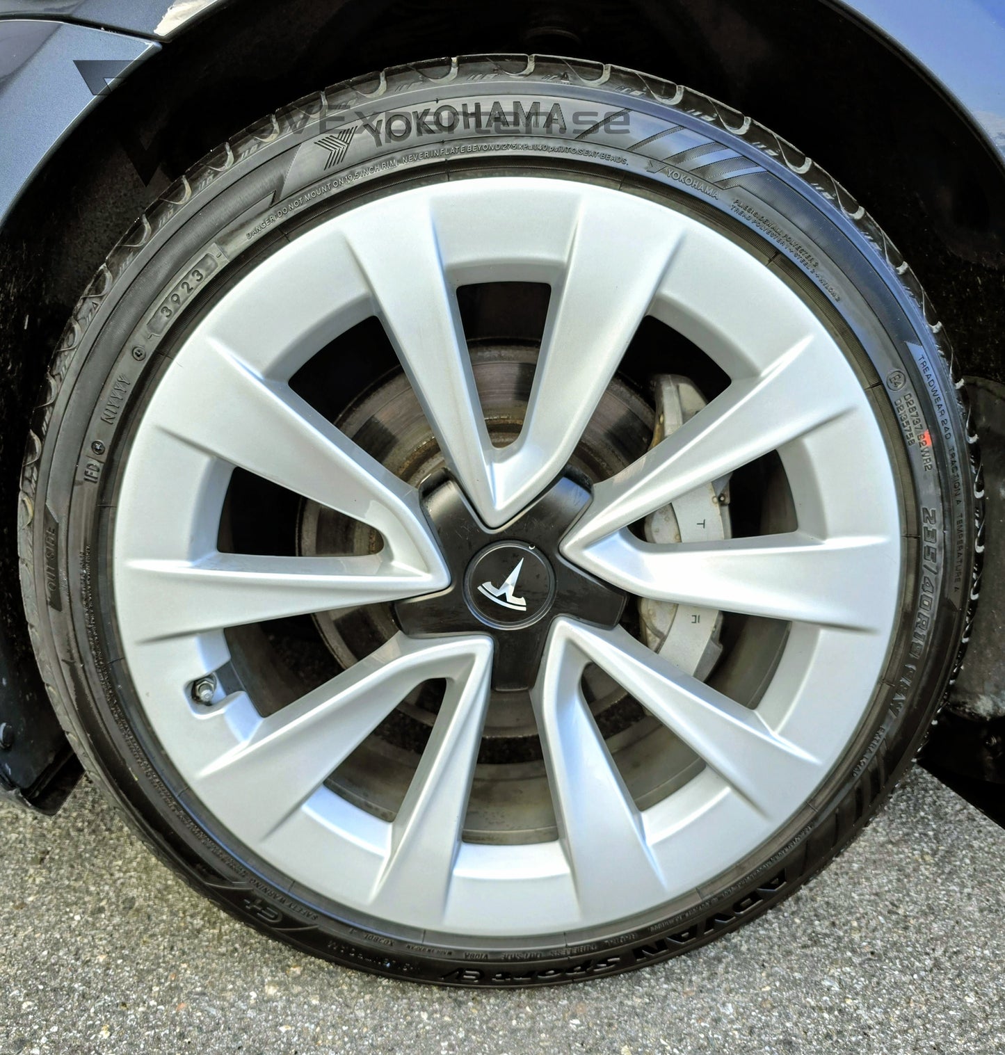 Deposition - Tesla Model 3 Long Range AWD - Full Refresh, 19", Acc-Boost & Dragkrok - 2021