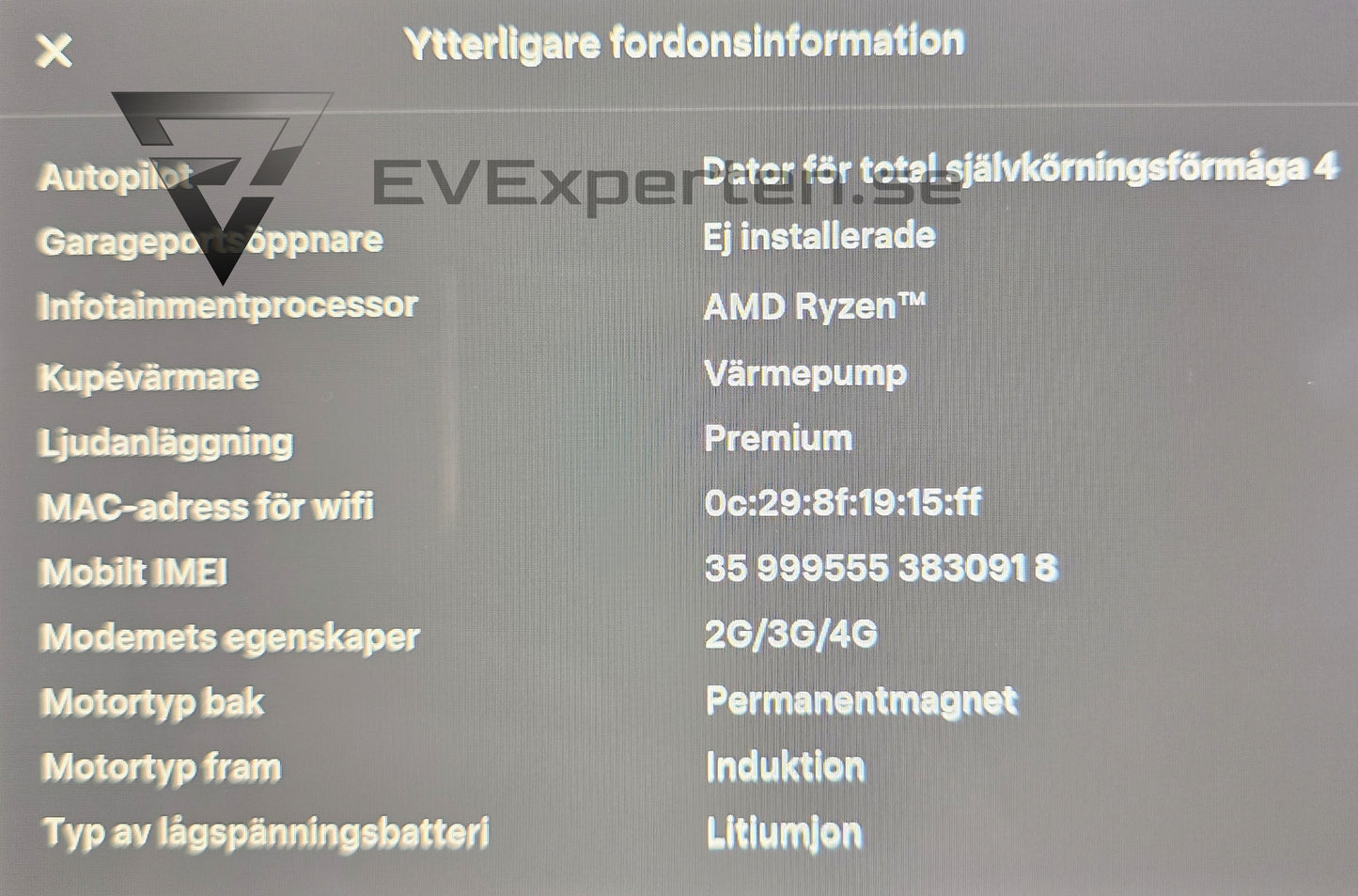 Deposition - Tesla Model 3 Performance - Highland - 2024