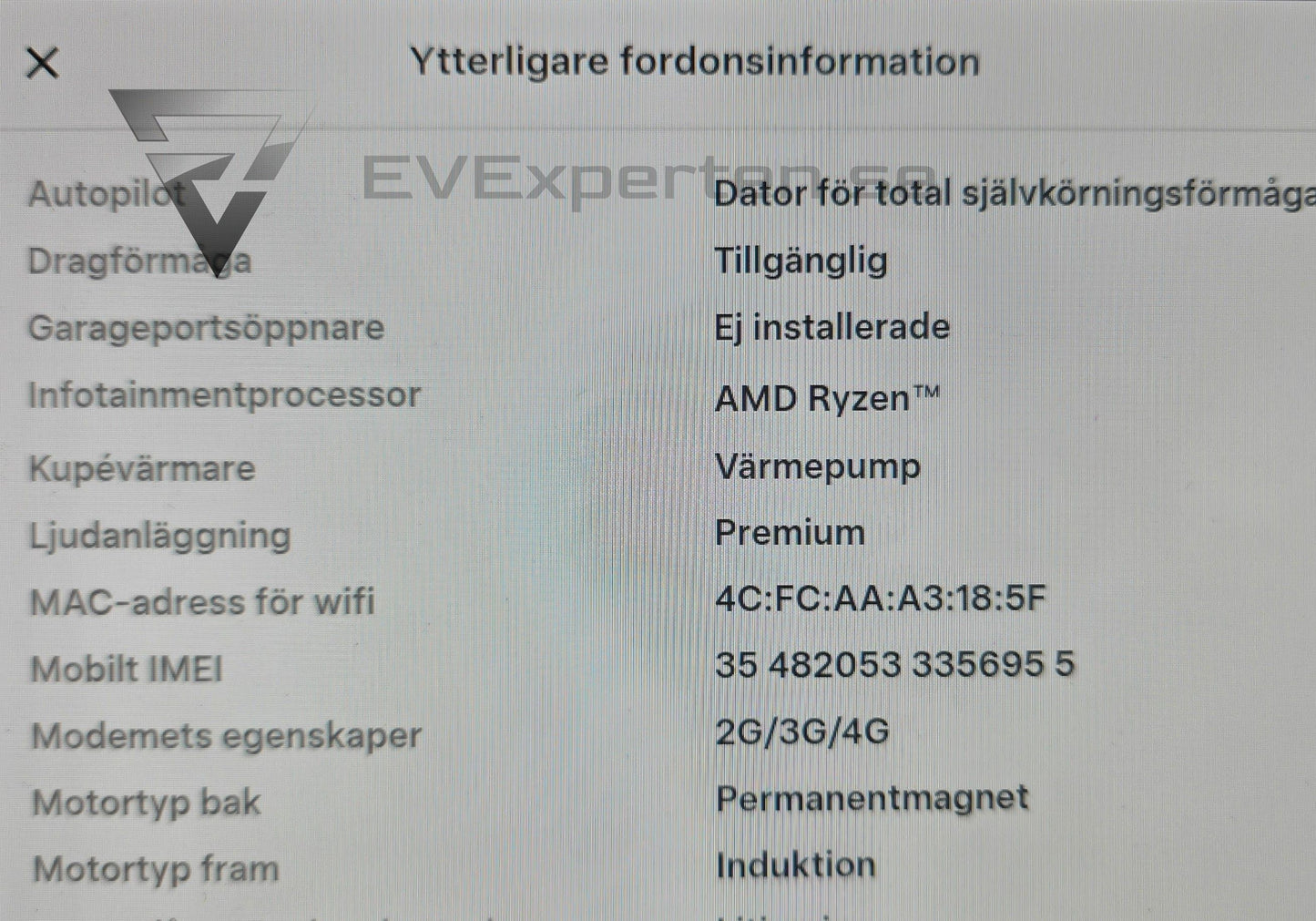 Deposition - Tesla Model Y Performance - Dragkrok - 2023