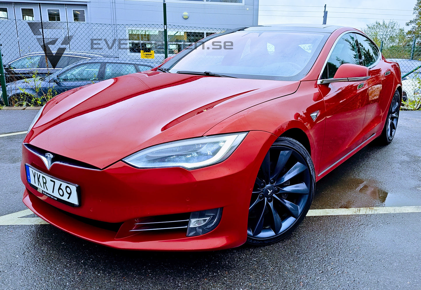 Reservationsavgift - Tesla Model S 100D - Öppningsbart Panorama CCS MCU2 Servad - 2017
