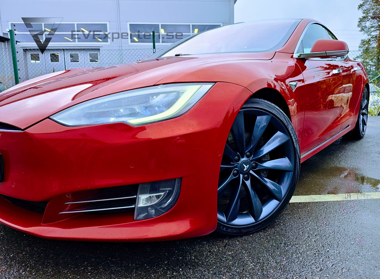Reservationsavgift - Tesla Model S 100D - Öppningsbart Panorama CCS MCU2 Servad - 2017