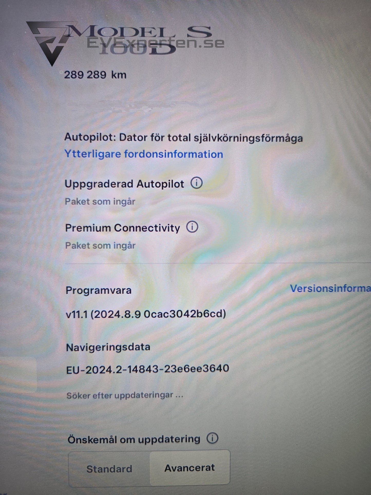Reservationsavgift - Tesla Model S 100D - Öppningsbart Panorama CCS MCU2 Servad - 2017