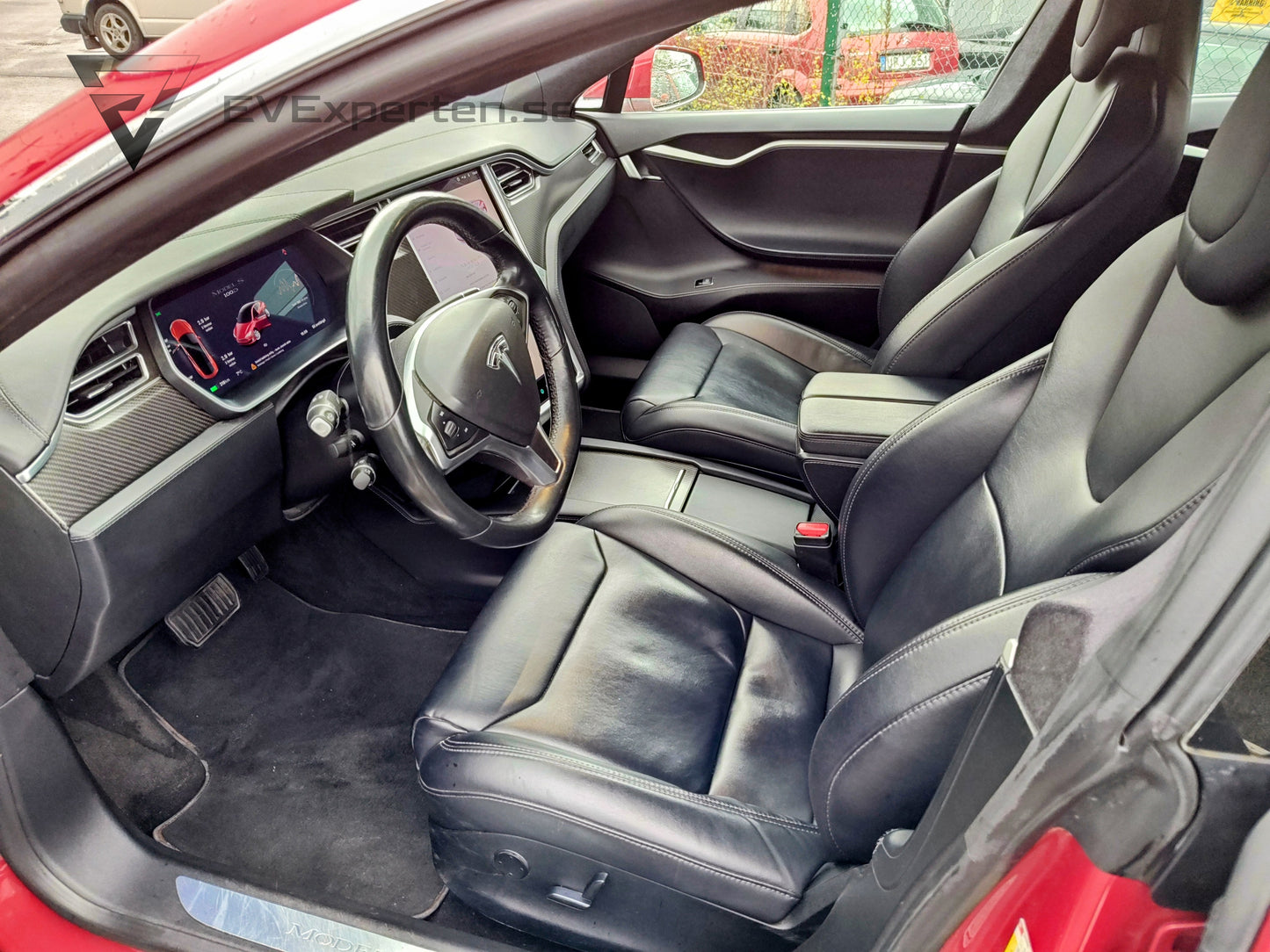 Reservationsavgift - Tesla Model S 100D - Öppningsbart Panorama CCS MCU2 Servad - 2017