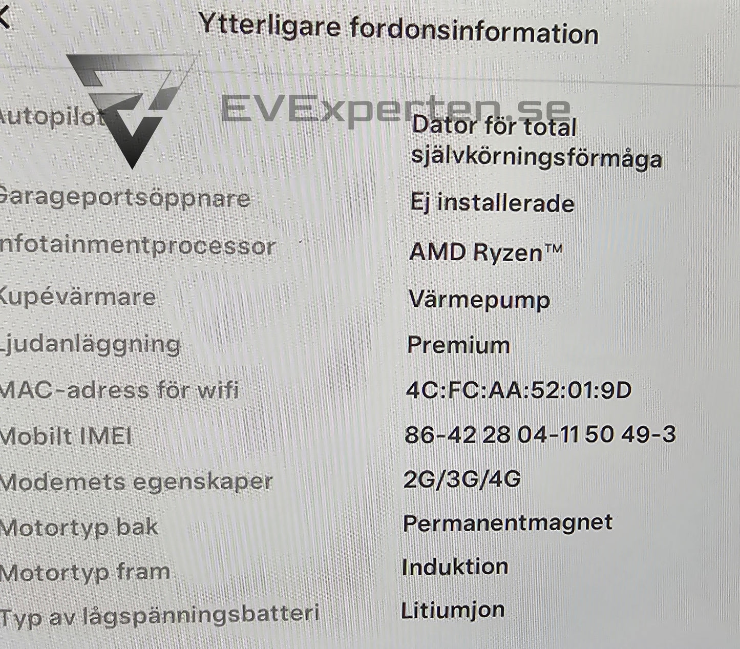 Reservationsavgift - Tesla Model 3 Long Range - Refresh och Ryzen - 2022