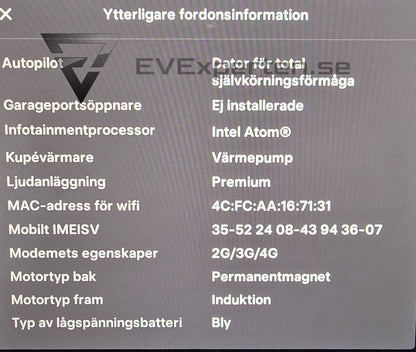 Reservationsavgift - Tesla Model 3 Long Range - Full Refresh - 2021