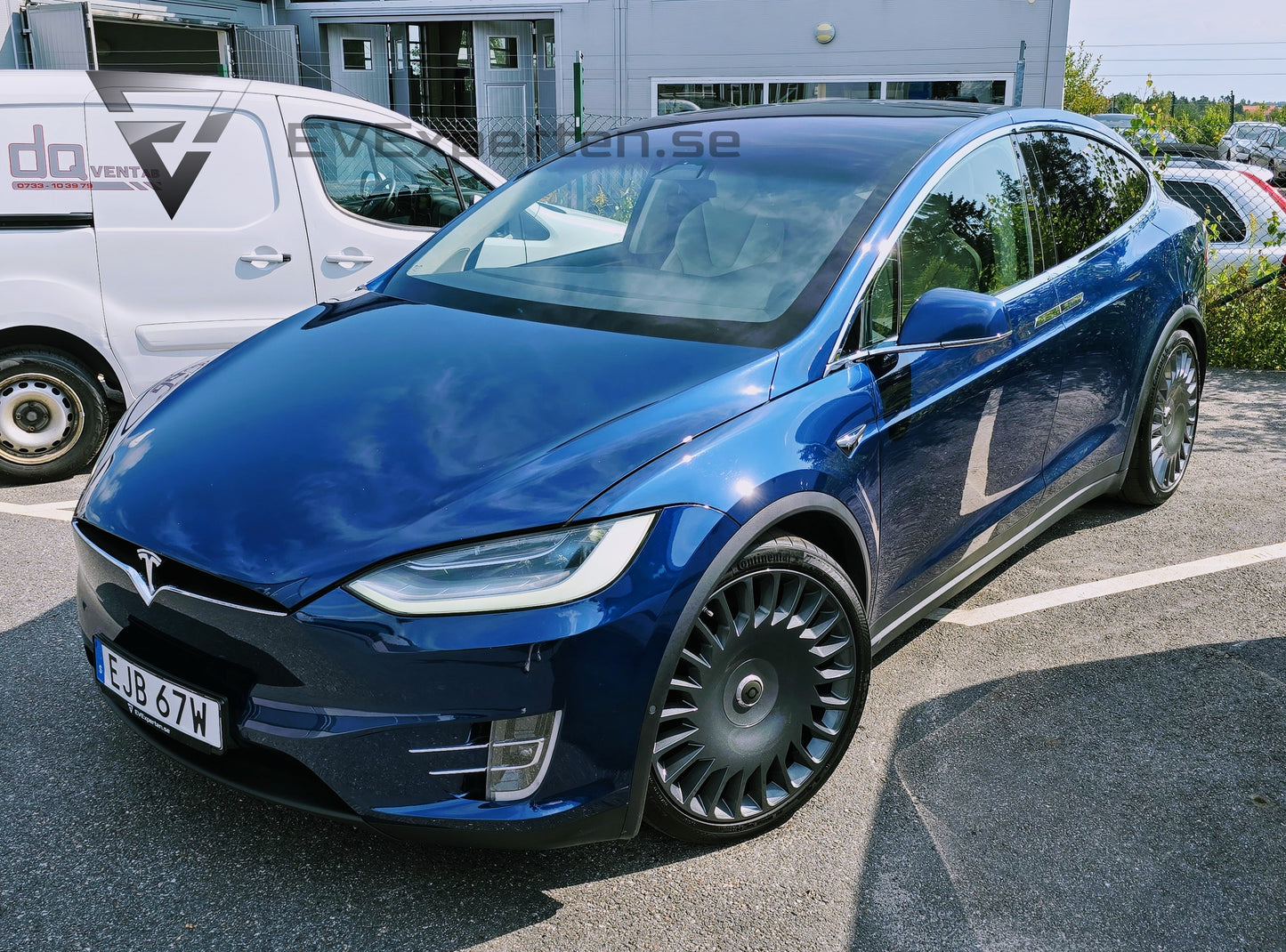 Reservationsavgift - Tesla Model X Long Range AWD Raven 7 Sits - 22" TNA & FSD - 2019