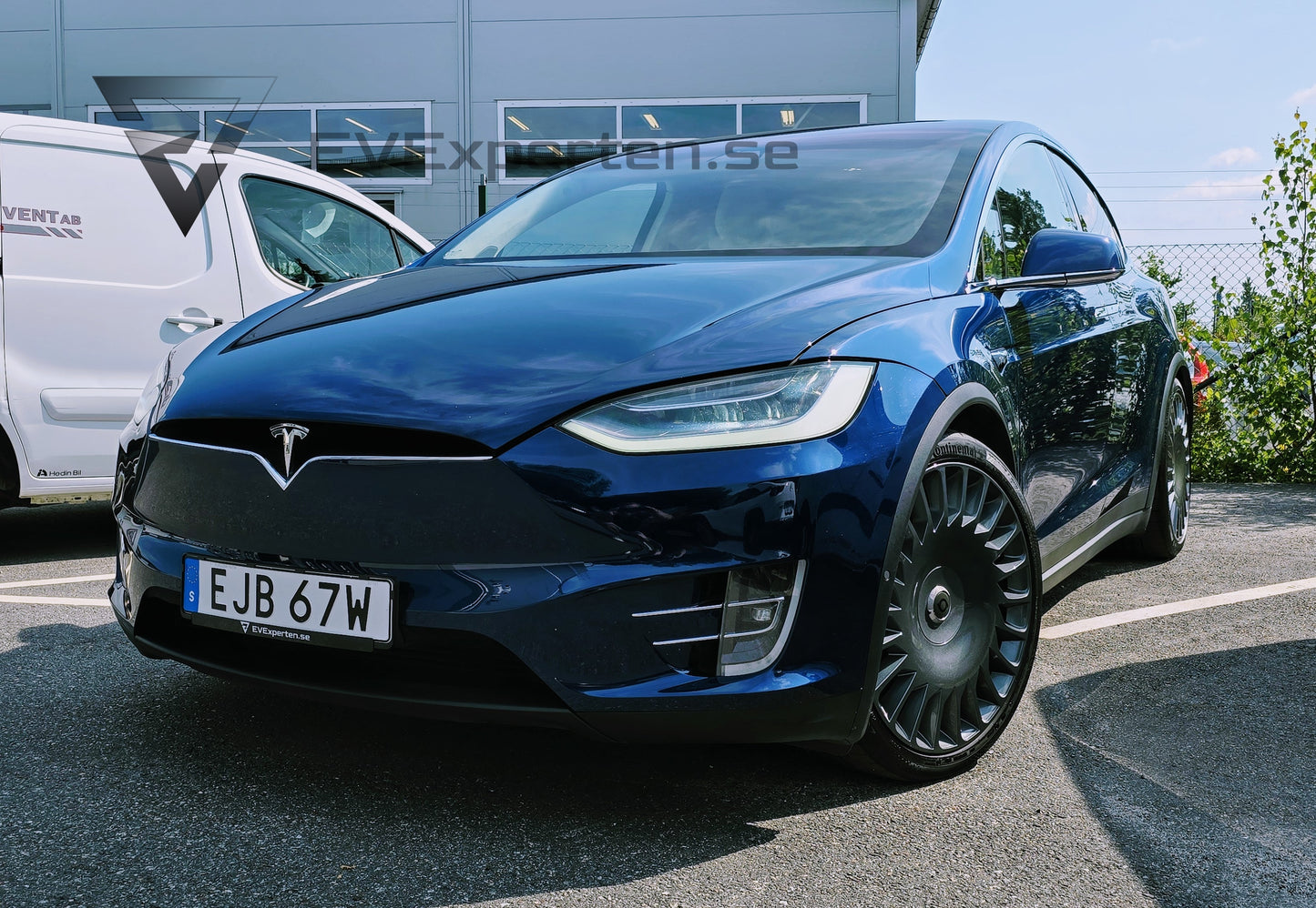 Reservationsavgift - Tesla Model X Long Range AWD Raven 7 Sits - 22" TNA & FSD - 2019