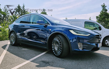 Reservationsavgift - Tesla Model X Long Range AWD Raven 7 Sits - 22" TNA & FSD - 2019