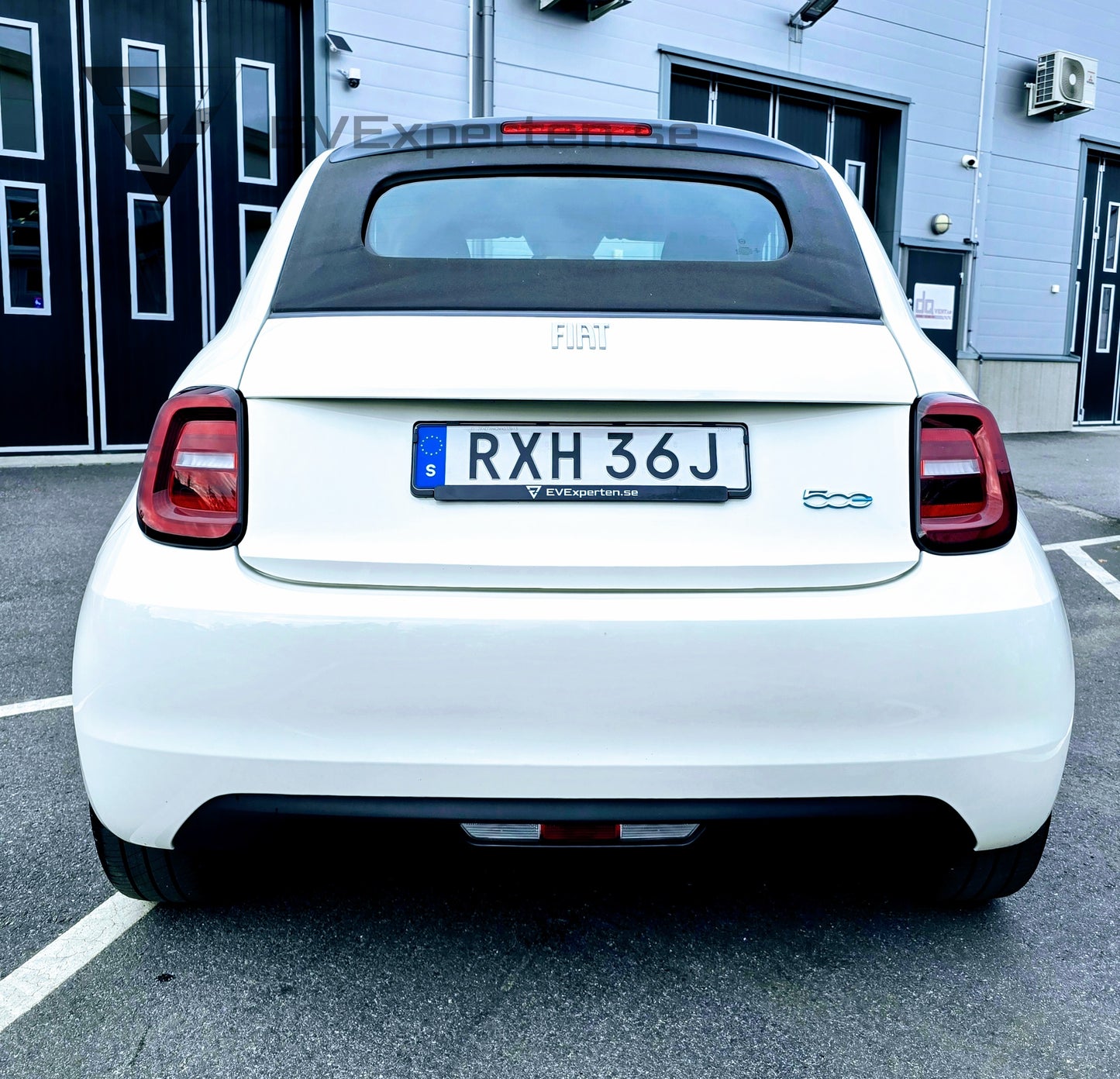 Reservationsavgift - Fiat 500 Ce Cabriolet 42 kWh - Passion, Fullservad - 2021