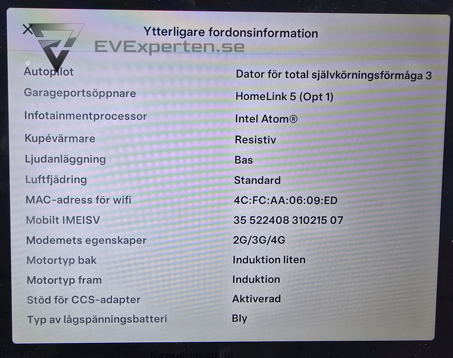 Deposition - Tesla Model X 100D - FSD - 2017