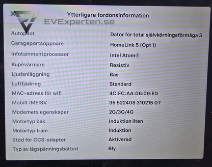 Deposition - Tesla Model X 100D - FSD - 2017