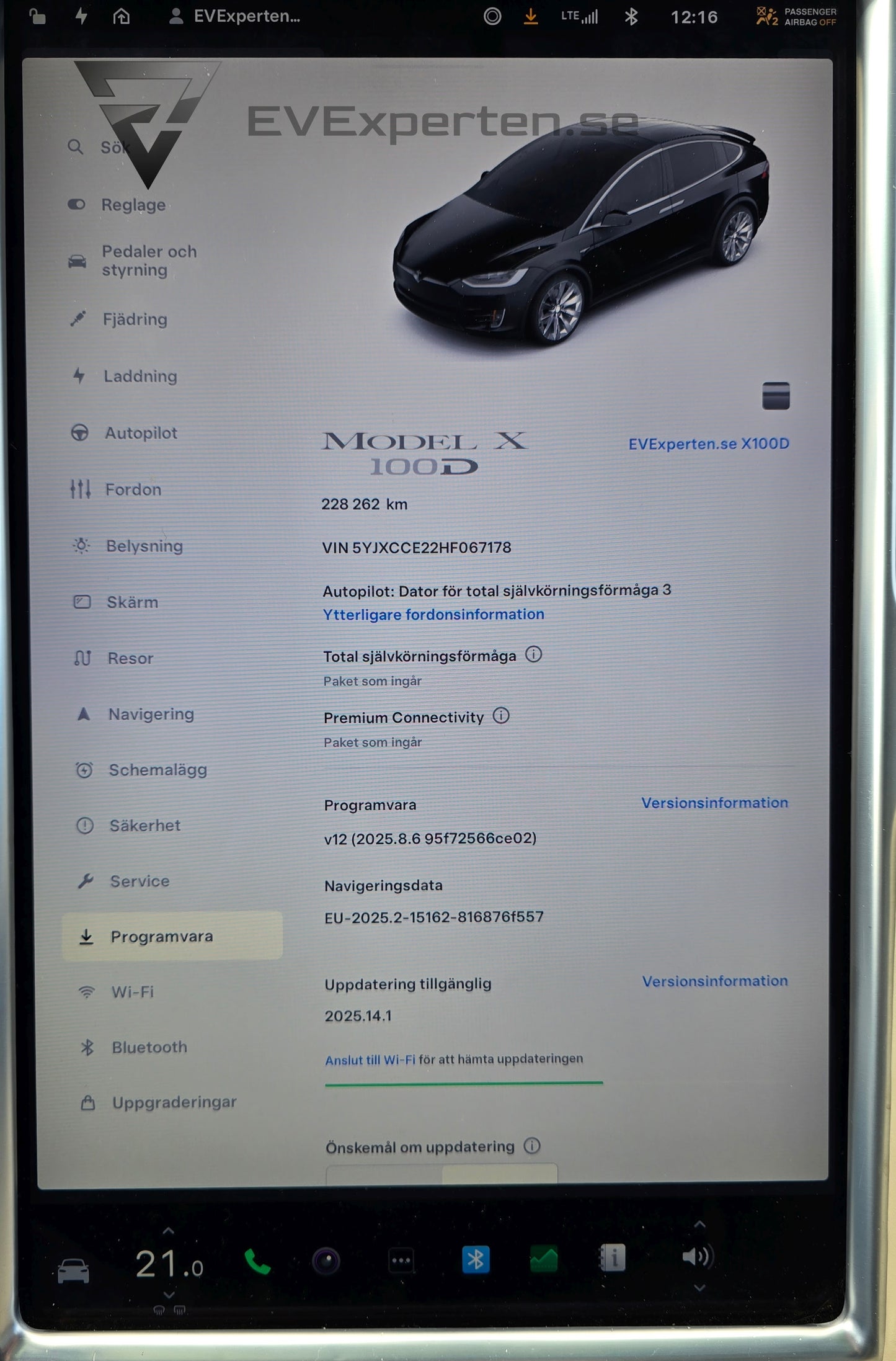 Deposition - Tesla Model X 100D - FSD - 2017