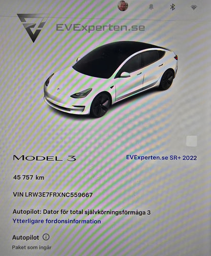 Deposition - Tesla Model 3 Standard Range Plus - Full Refresh - 2022