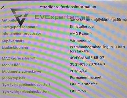 Deposition - Tesla Model 3 Standard Range Plus - Full Refresh - 2022