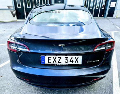 Deposition - Tesla Model 3 Long Range AWD - Full Refresh, 19", Acc-Boost & Dragkrok - 2021