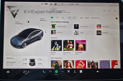 Deposition - Tesla Model 3 Long Range AWD - Full Refresh, 19", Acc-Boost & Dragkrok - 2021