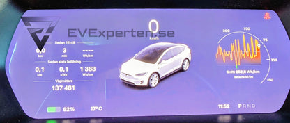 Deposition - Tesla Model X Long Range AWD Raven - 2020
