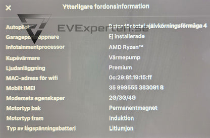 Deposition - Tesla Model 3 Performance - Highland - 2024