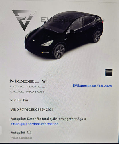 Deposition - Tesla Model Y Long Range AWD - 7 sits & Drag - 2025
