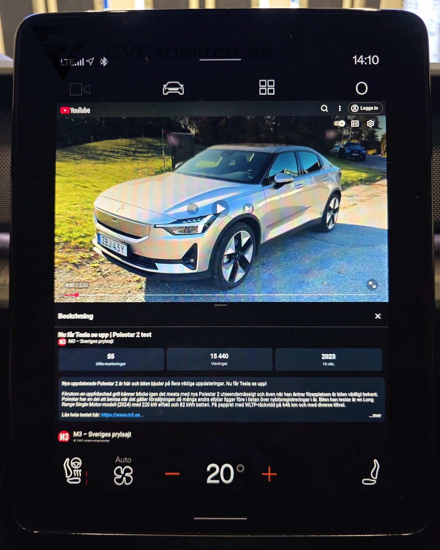 Deposition - Polestar 2 Long Range Dual Motor Pilot Plus Climate Pixel - Facelift - 2025