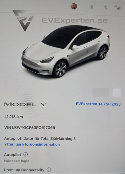 Deposition - Tesla Model Y RWD - Dragkrok - 2023
