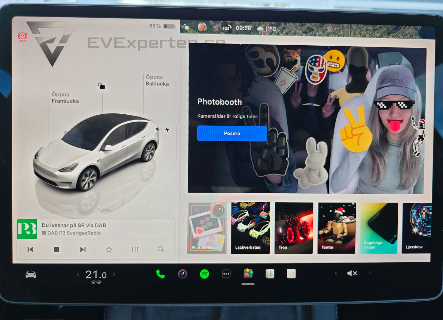 Deposition - Tesla Model Y RWD - Dragkrok - 2023