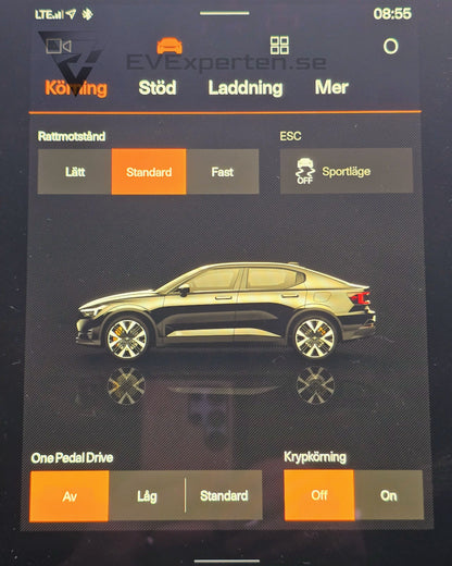 Deposition - Polestar 2 Long Range Dual Motor - Facelift Lågmil - 2024