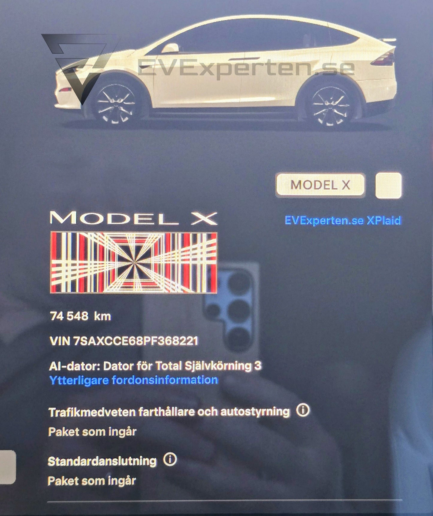 Deposition - Tesla Model X Plaid - 6 sits & Drag - 2023