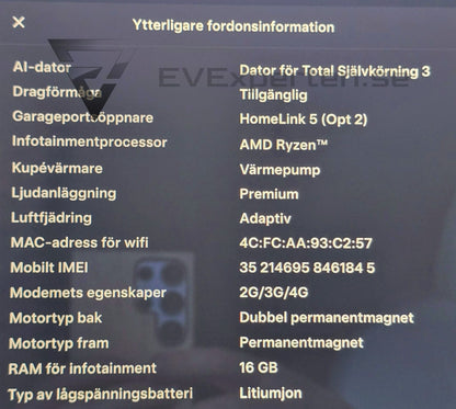 Deposition - Tesla Model X Plaid - 6 sits & Drag - 2023