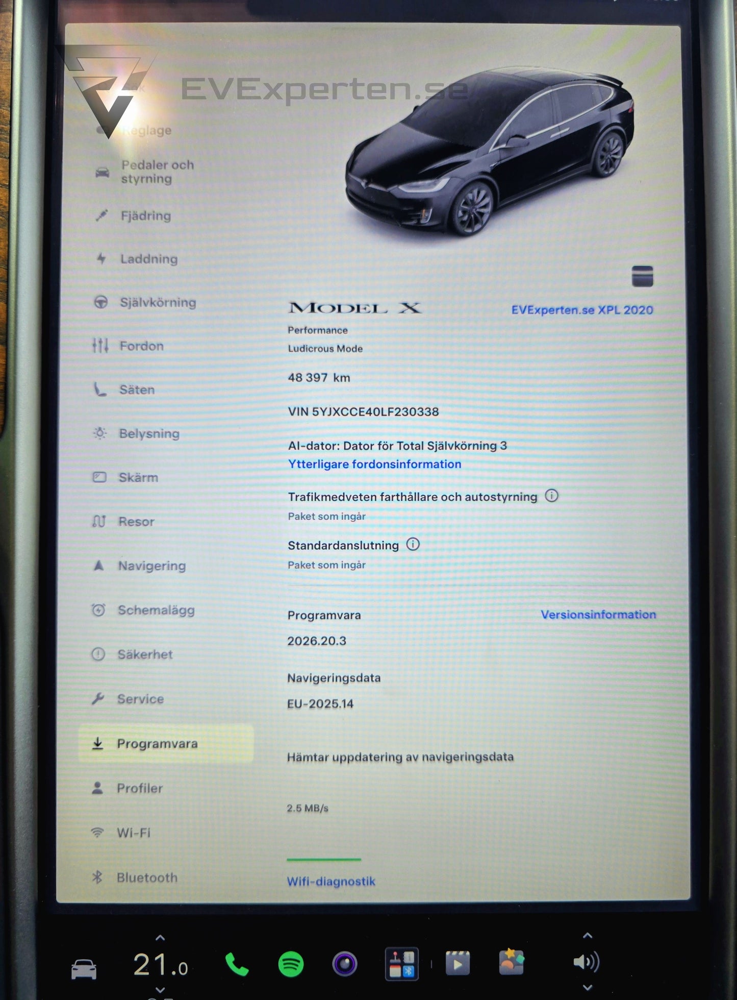 Deposition - Tesla Model X Performance Ludicrous+ Raven - 2020