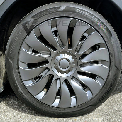Deposition - Tesla Model Y Long Range AWD - Folierad, Ryzen & Dragkrok - 2023