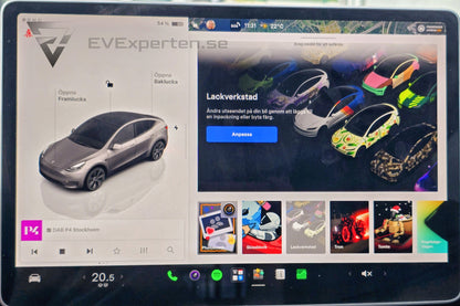 Deposition - Tesla Model Y Long Range AWD - Folierad, Ryzen & Dragkrok - 2023