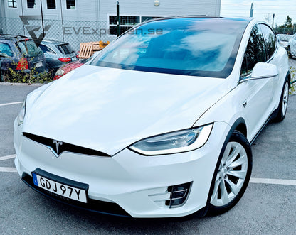 Reservationsavgift - Tesla Model X Long Range AWD Raven 7 Sits - 2019