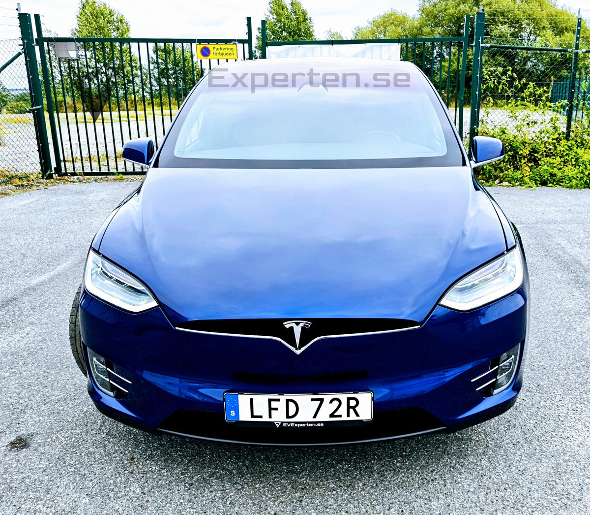 Deposition - Tesla Model X Performance Ludicrous+ Raven FSD Lågmil - 2020