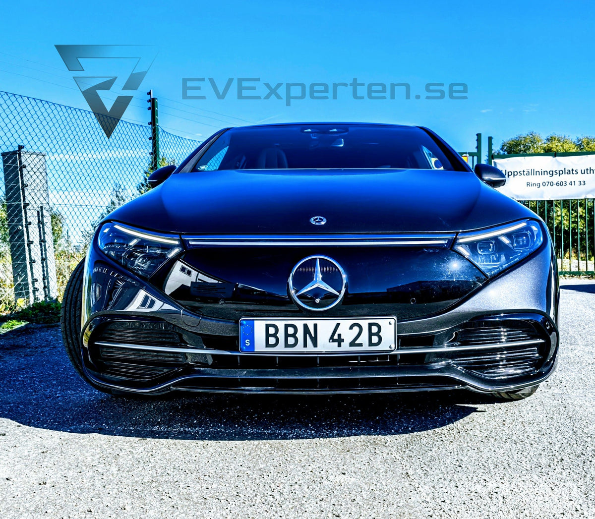 Deposition - Mercedes EQS 350 - Lågmil - 2022