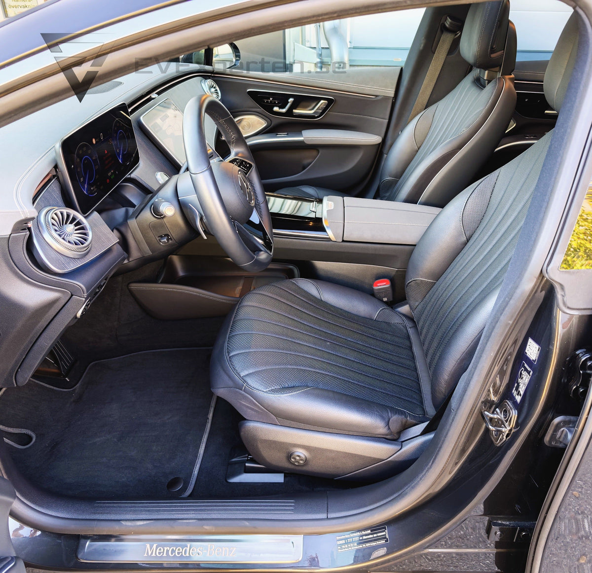 Deposition - Mercedes EQS 350 - Lågmil - 2022