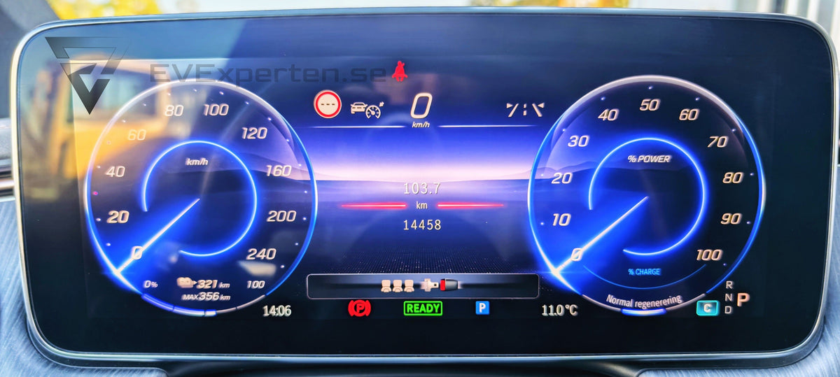 Deposition - Mercedes EQS 350 - Lågmil - 2022
