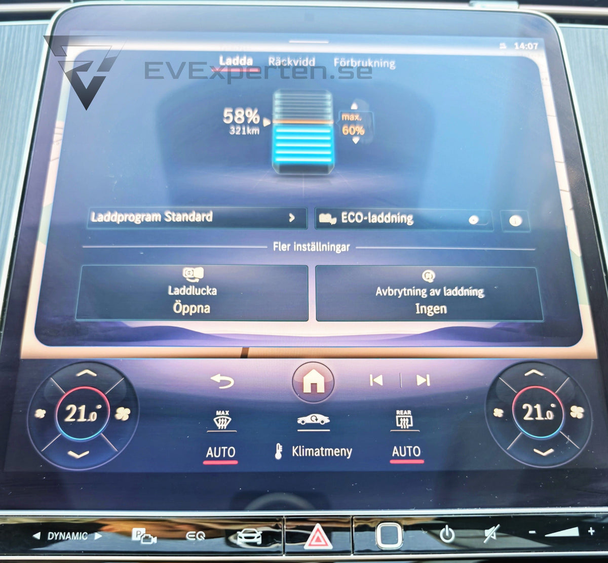 Deposition - Mercedes EQS 350 - Lågmil - 2022